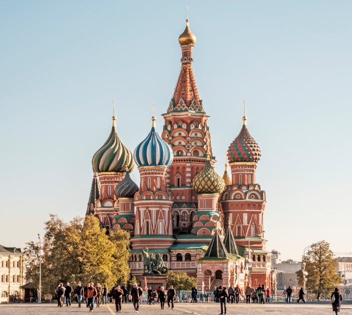 Saint Basil’s Cathedral, Moscow, Russia
